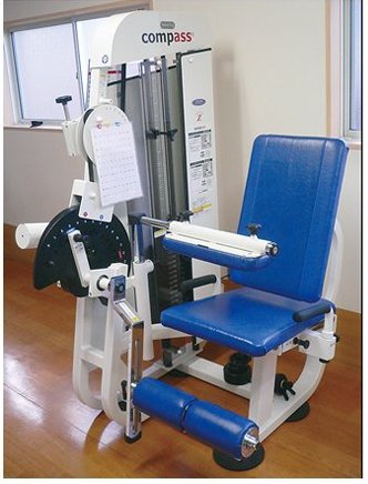 compass社のパワーリハビリ機器「レッグ」